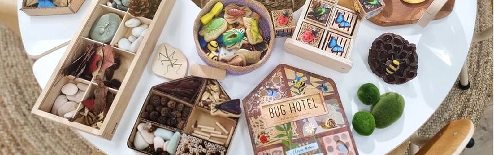 Nature-inspired sustainable play resources supplied by Bellbird